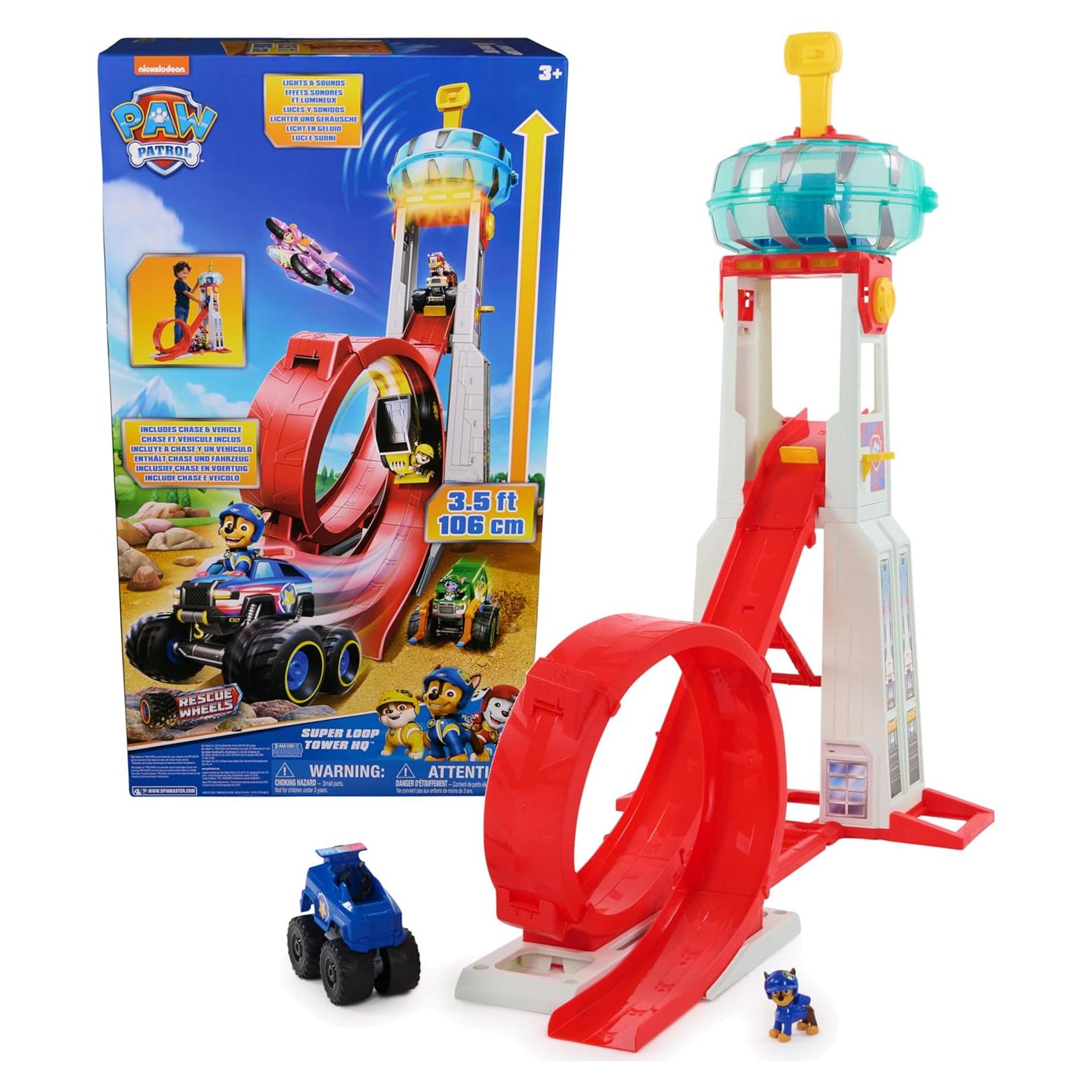 Torre HQ Super Loop PAW Patrol 106 cm Luz y Sonido