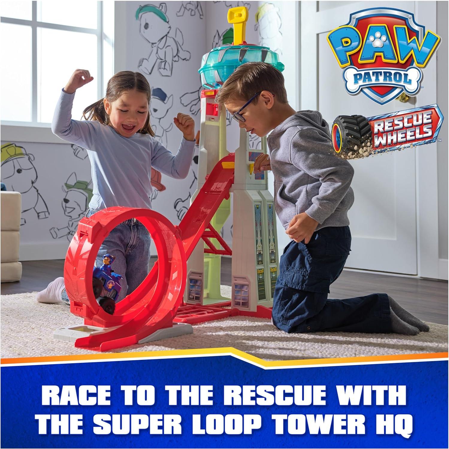 Torre HQ Super Loop PAW Patrol 106 cm Luz y Sonido