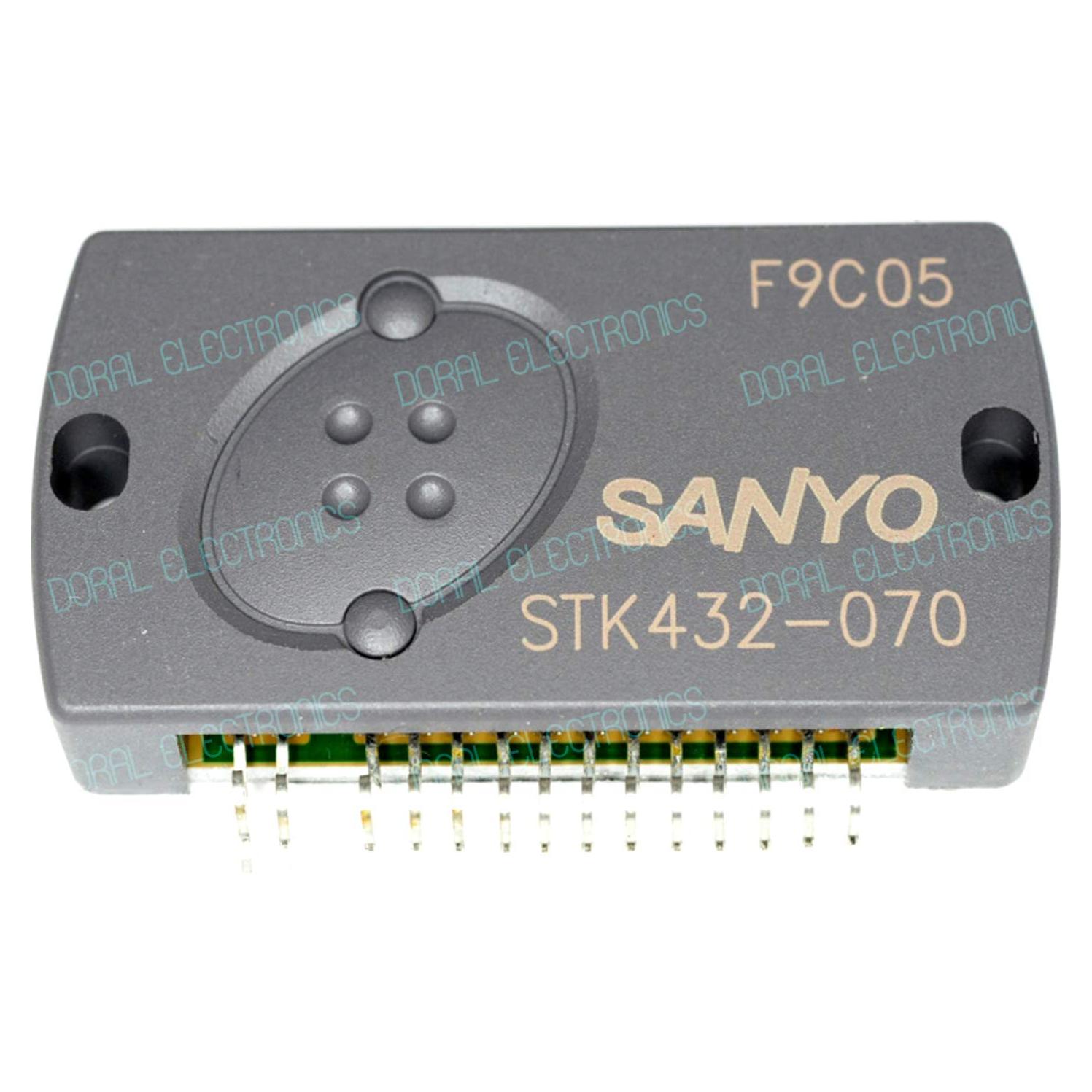 Circuito Integrado SANYO STK432-070 con Pasta Disipador