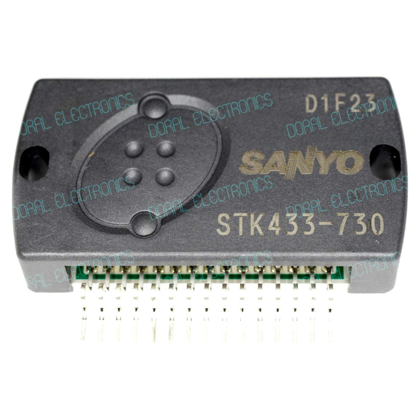 Circuito Integrado STK433-730 SANYO con Pasta Disipador
