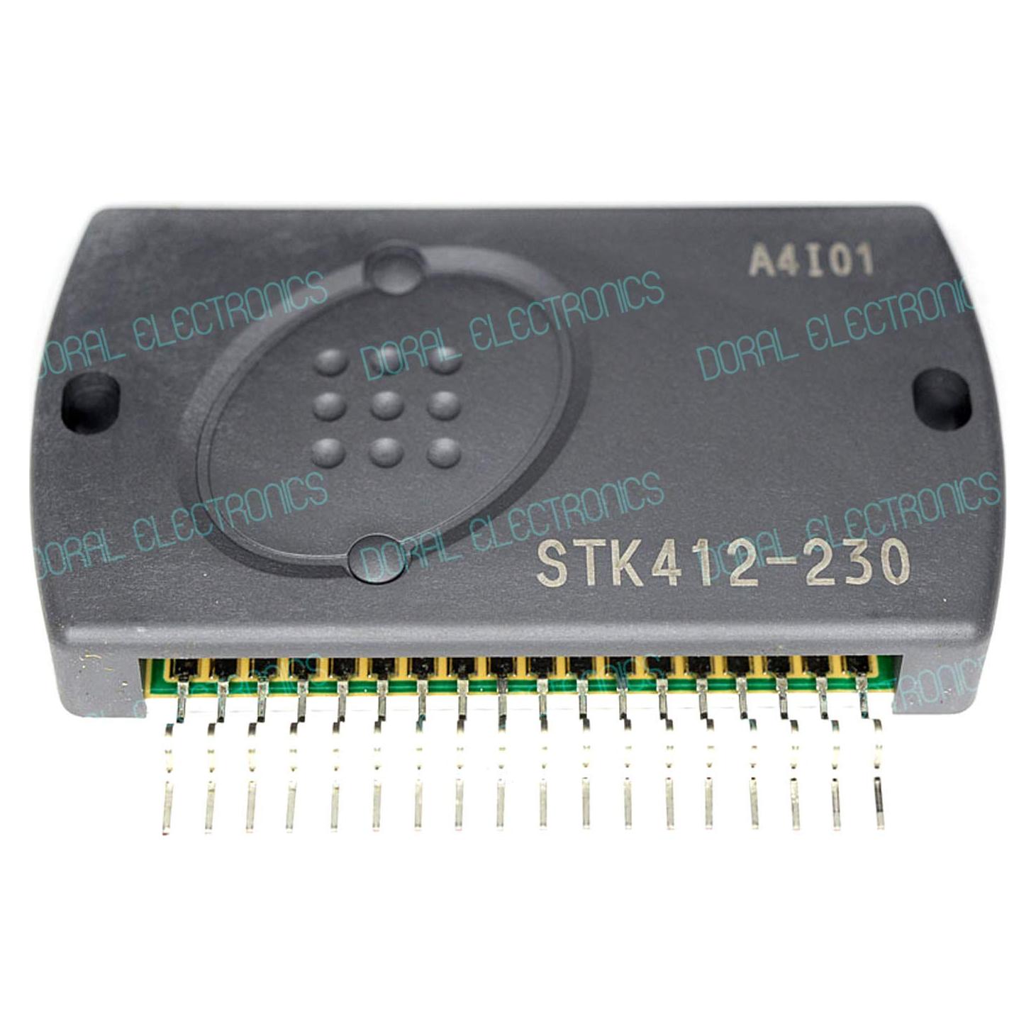 Circuito Integrado STK412-230 SANYO con Pasta para Disipador