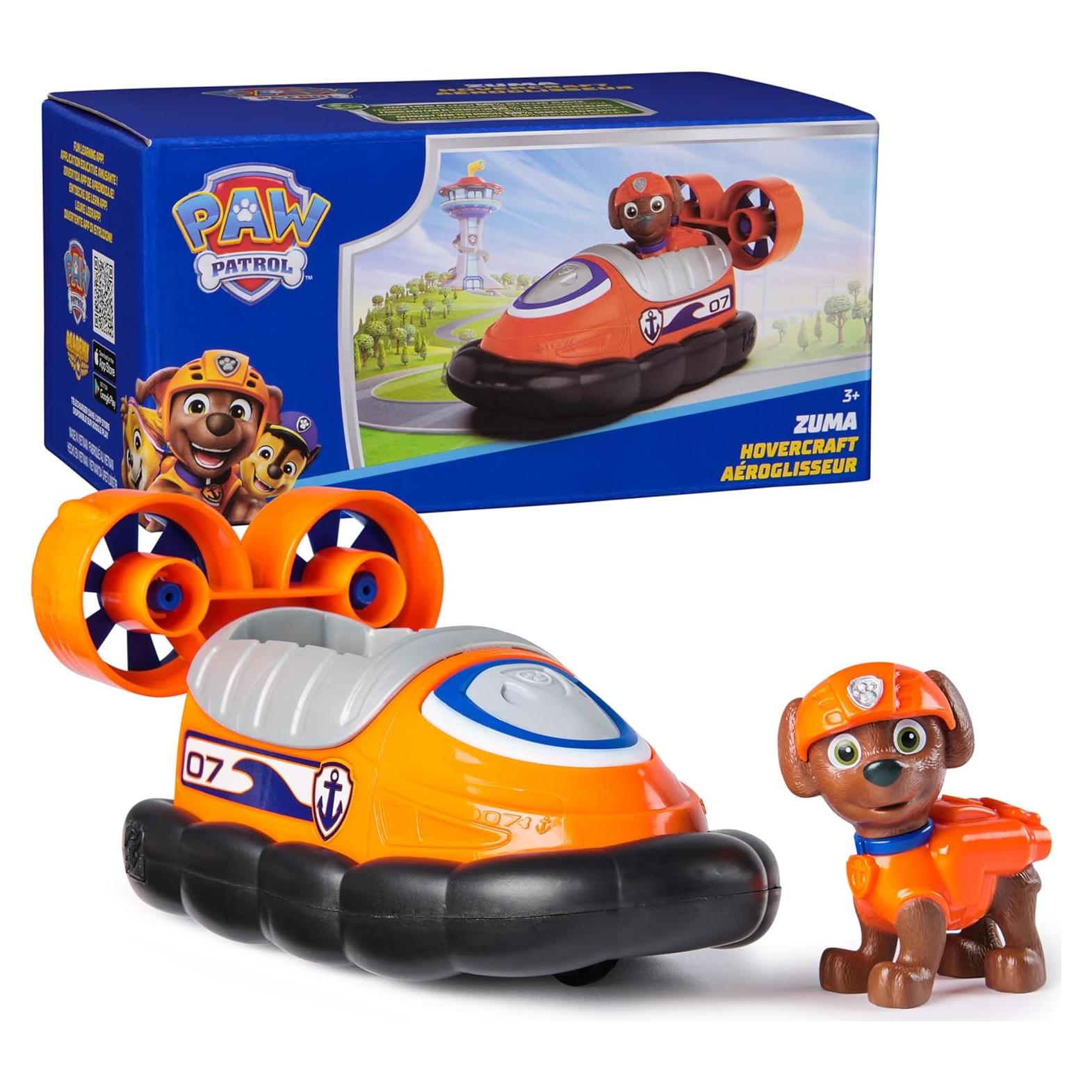 Hovercraft de Zuma PAW Patrol con Figura Coleccionable