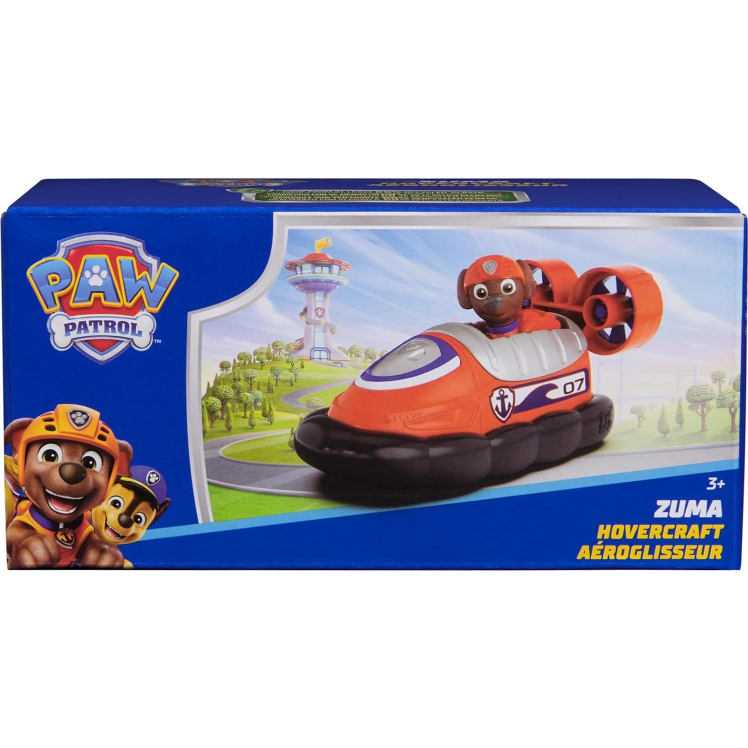 Hovercraft de Zuma PAW Patrol con Figura Coleccionable