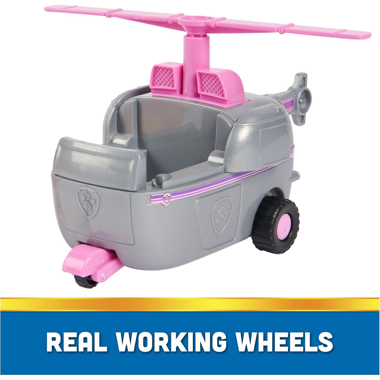 Helicóptero de Juguete Skye PAW Patrol con Figura 3 años+