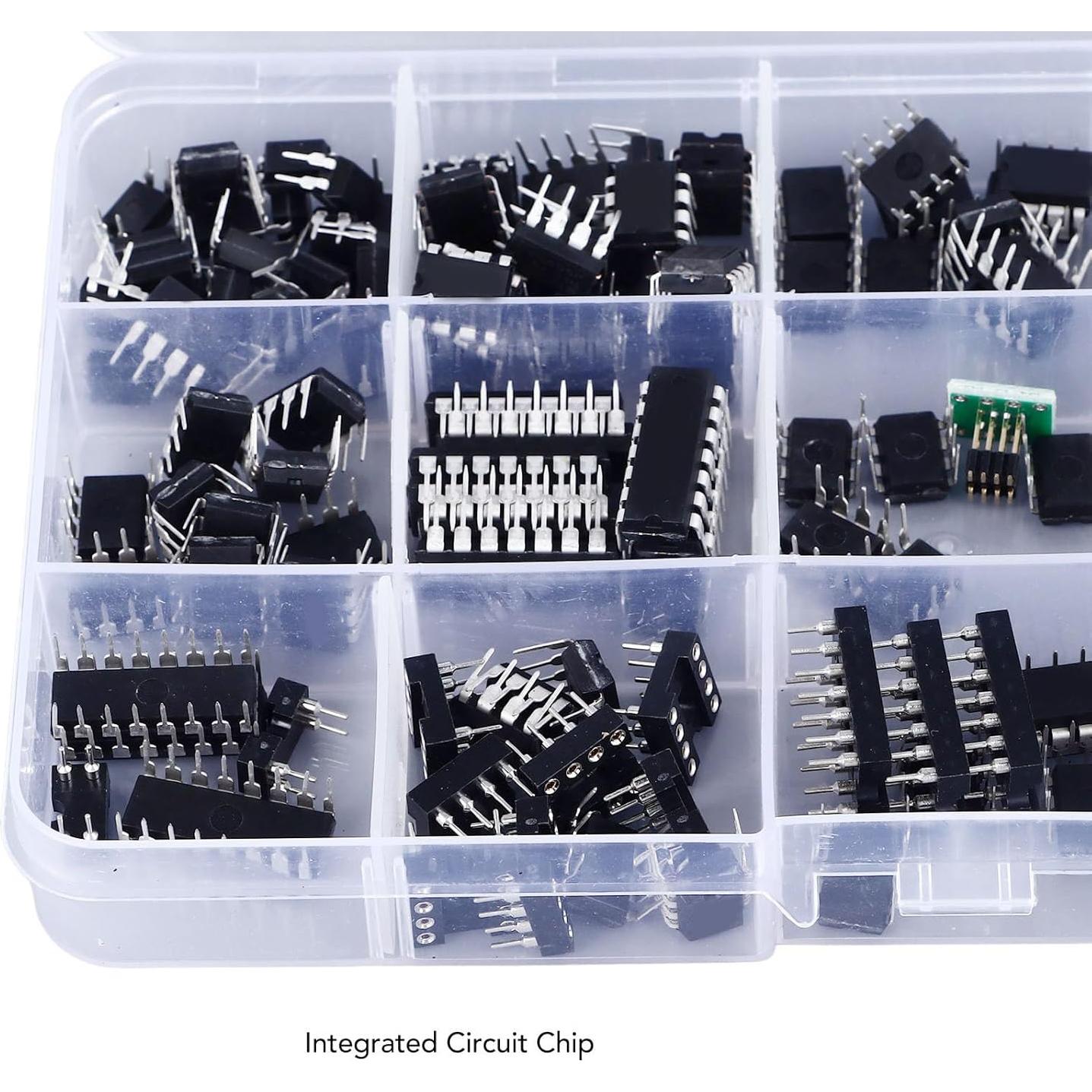 Kit de Chips de Circuito Integrado 150 Piezas Jiawu ICs