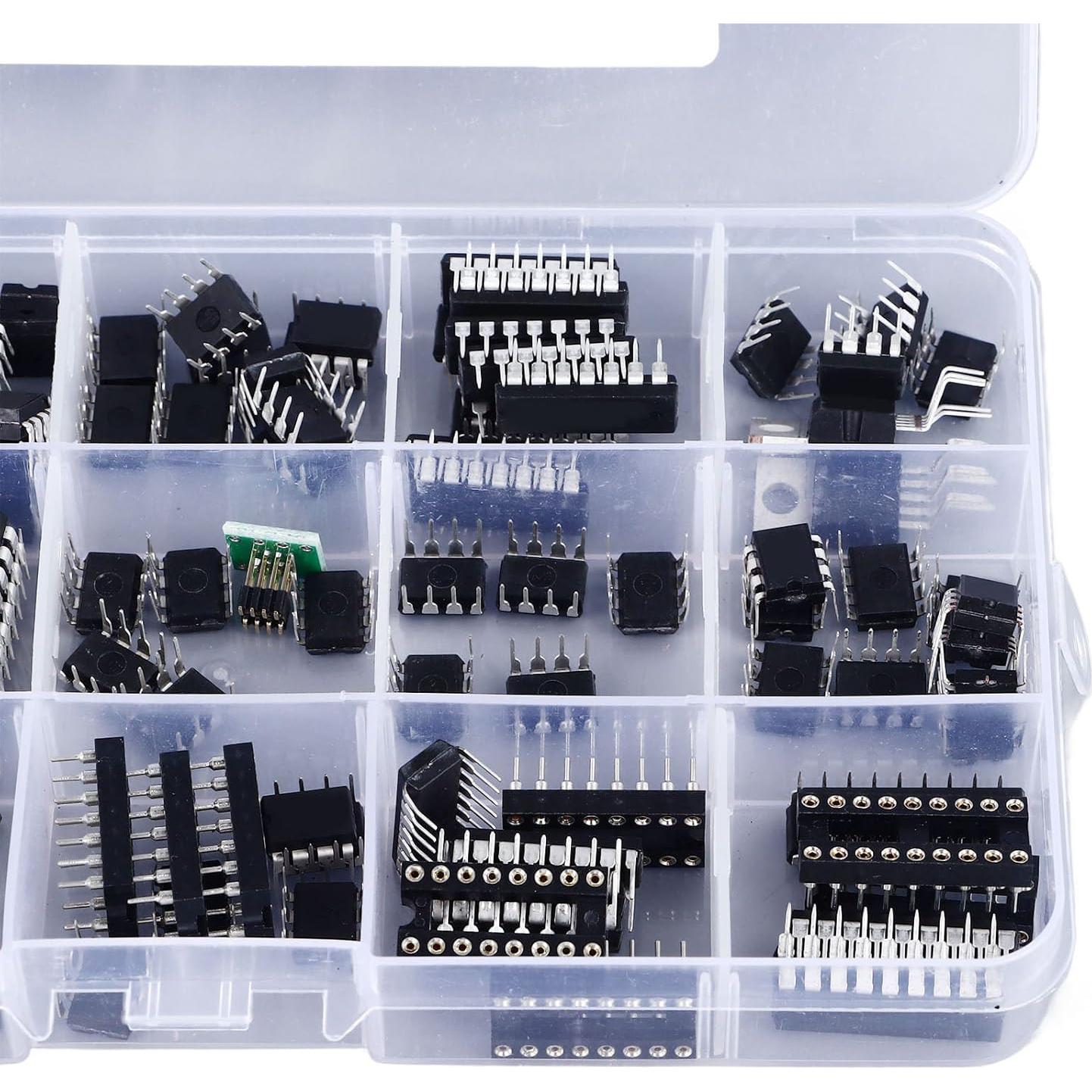 Kit de Chips de Circuito Integrado 150 Piezas Jiawu ICs