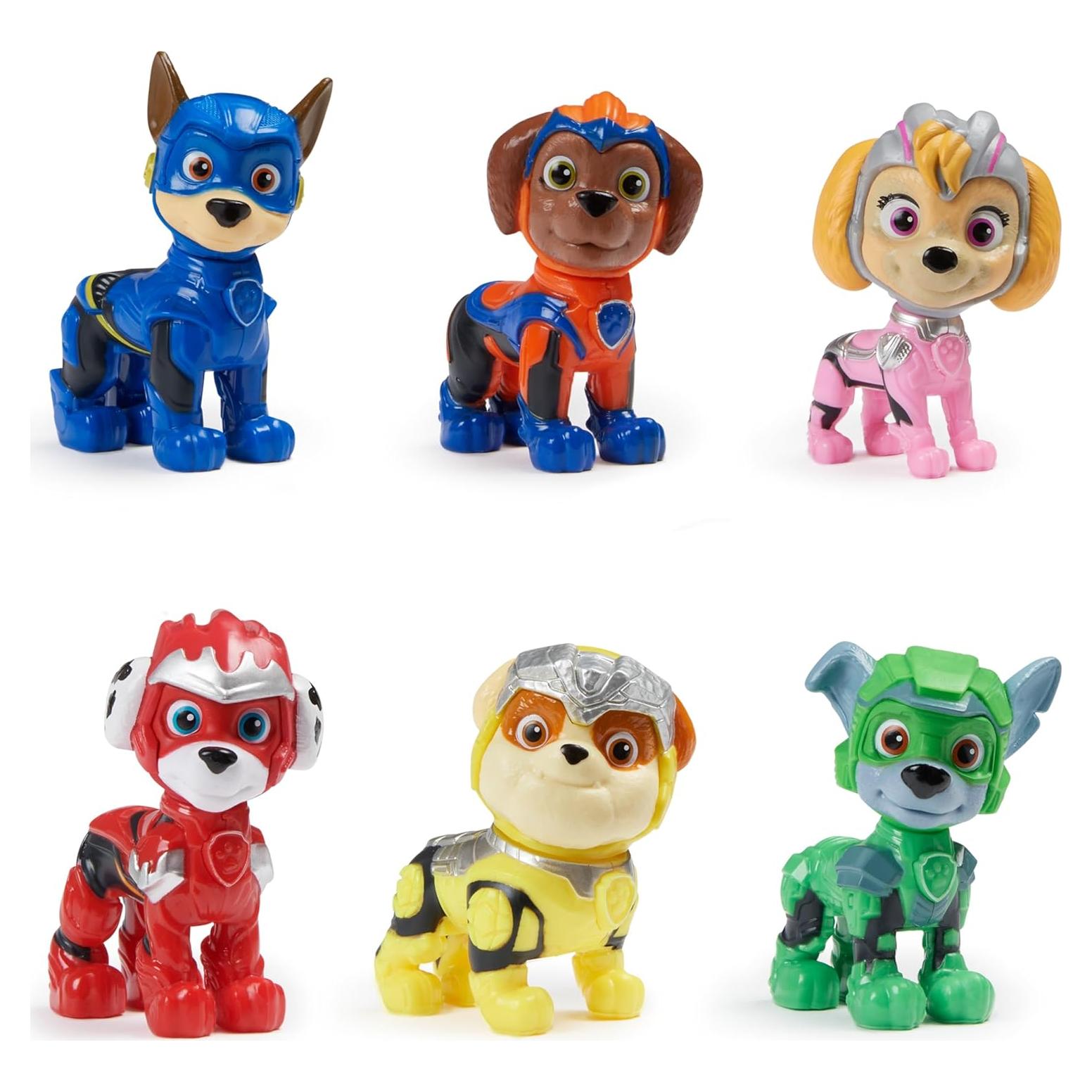 Figuras de Juguete PAW Patrol - Paquete de 6 Coleccionables