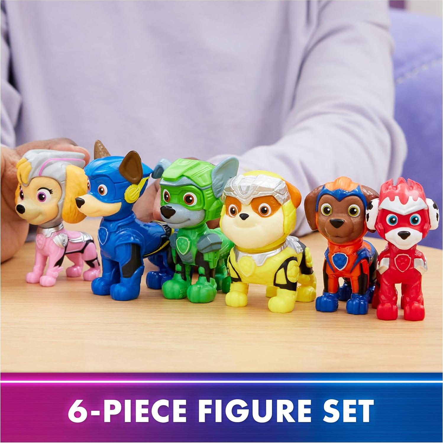 Figuras de Juguete PAW Patrol - Paquete de 6 Coleccionables