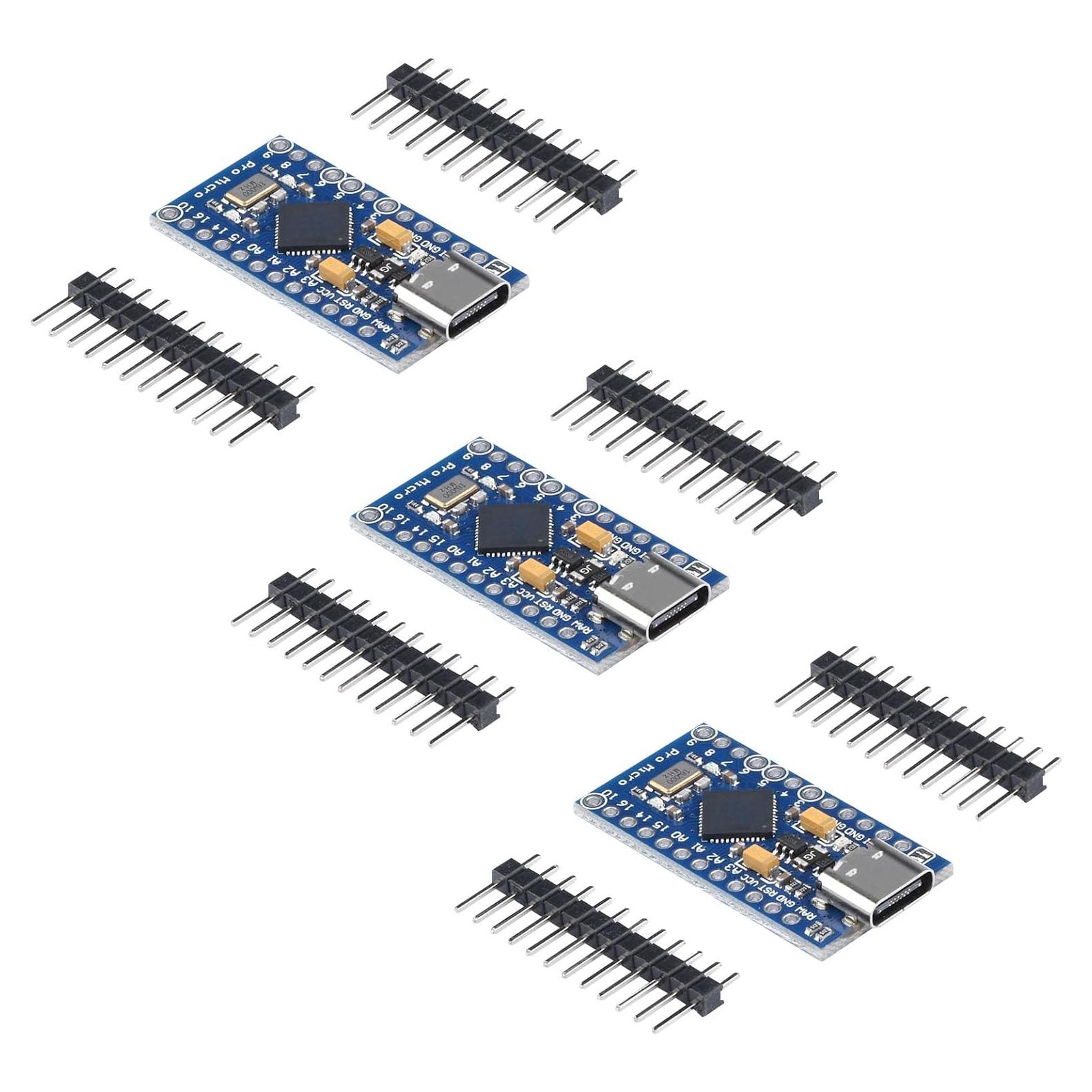 Placa de Desarrollo FORIOT Pro Micro Atmega32U4 Tipo-C 5V