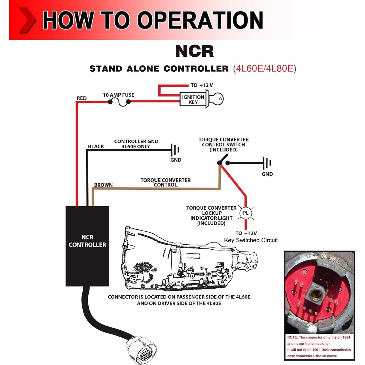 Controlador de Transmisión Stand Alone 4L80E Manual Yiyuanmy