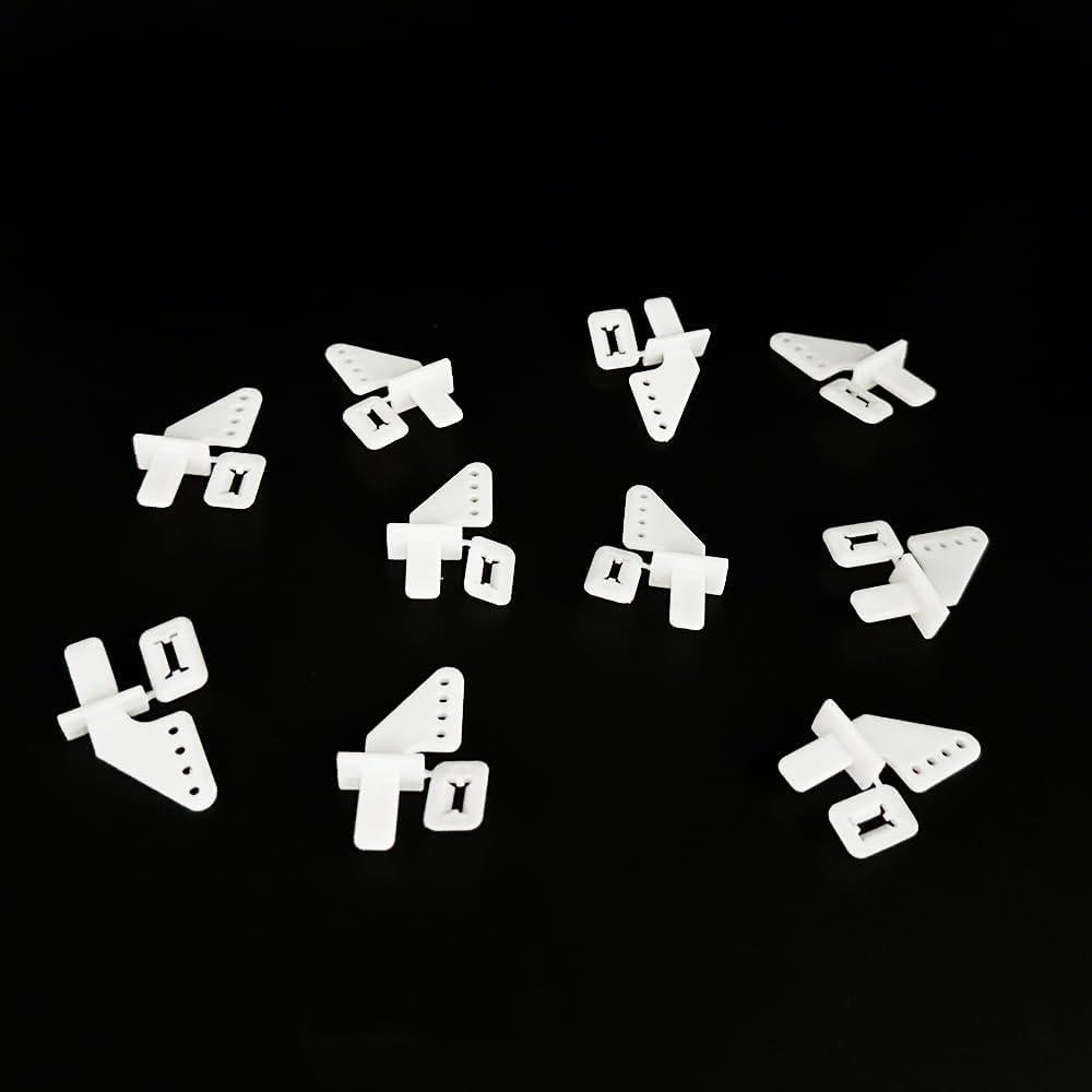 20 Ganchos de Control Plástico URIMPAVIDO para Modelos RC