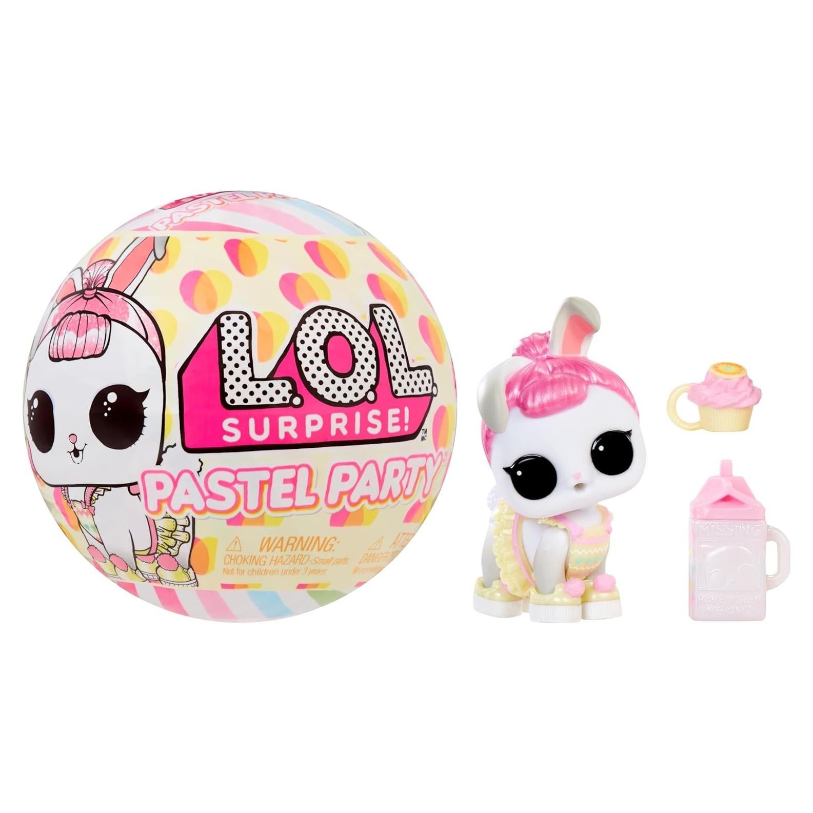 Muñeca L.O.L. Surprise Fiesta Pastel Hops Bunny con 6+ Sorpresas