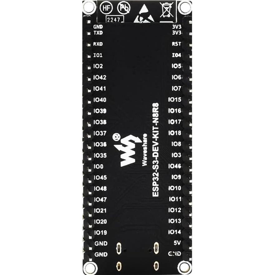 Placa de Desarrollo Waveshare ESP32-S3 2.4GHz Wi-Fi USB-C
