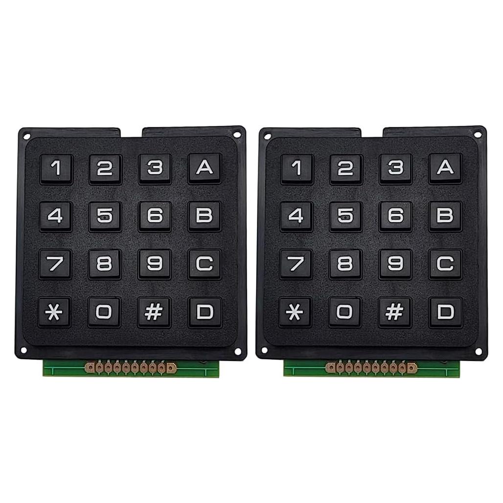 Teclado Matriz 4x4 SazkJere 16 Teclas para Microcontrolador