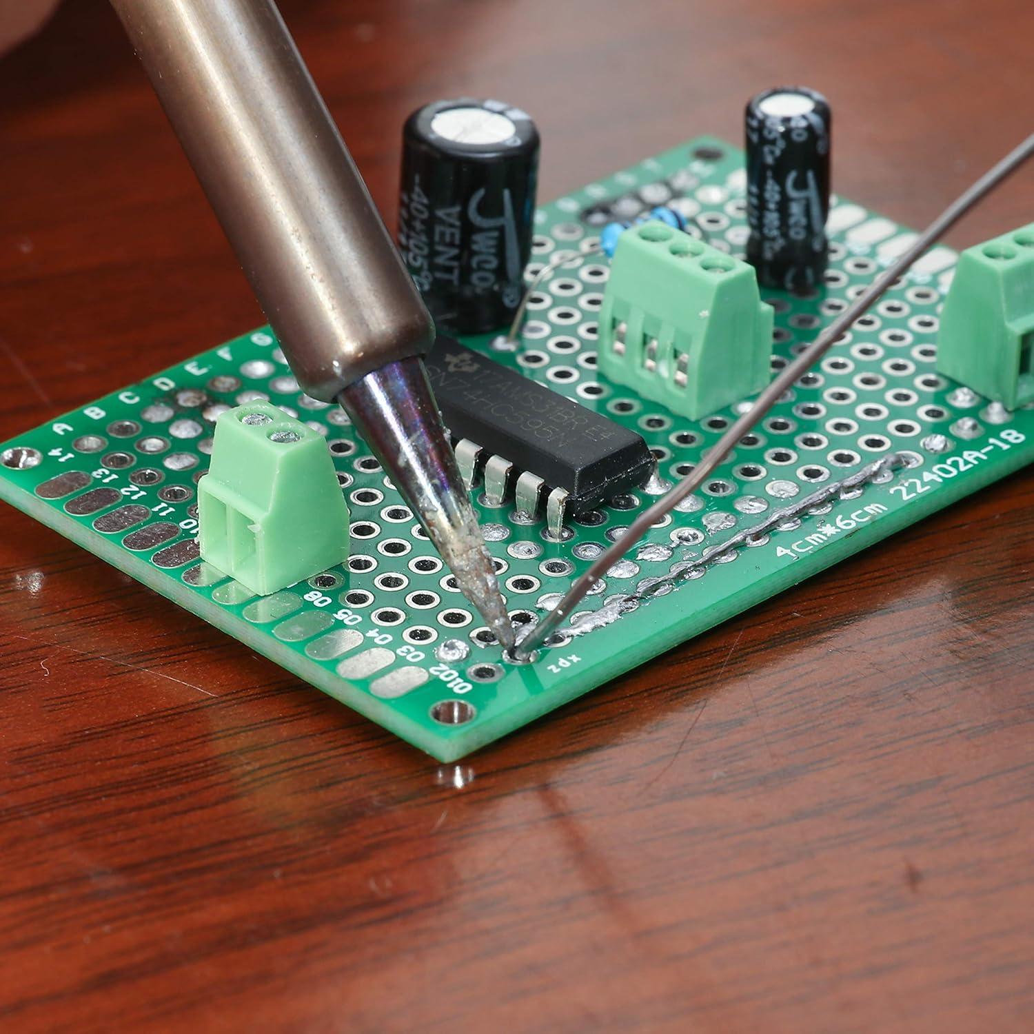 Kit de Tableros de Circuito PCB Deyue 40 Piezas 5 Tamaños