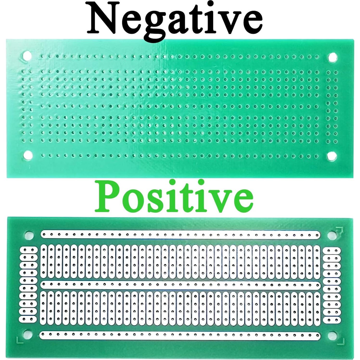 Placa de Circuito Impreso YUNGUI 47x116mm Verde - Paquete de 8