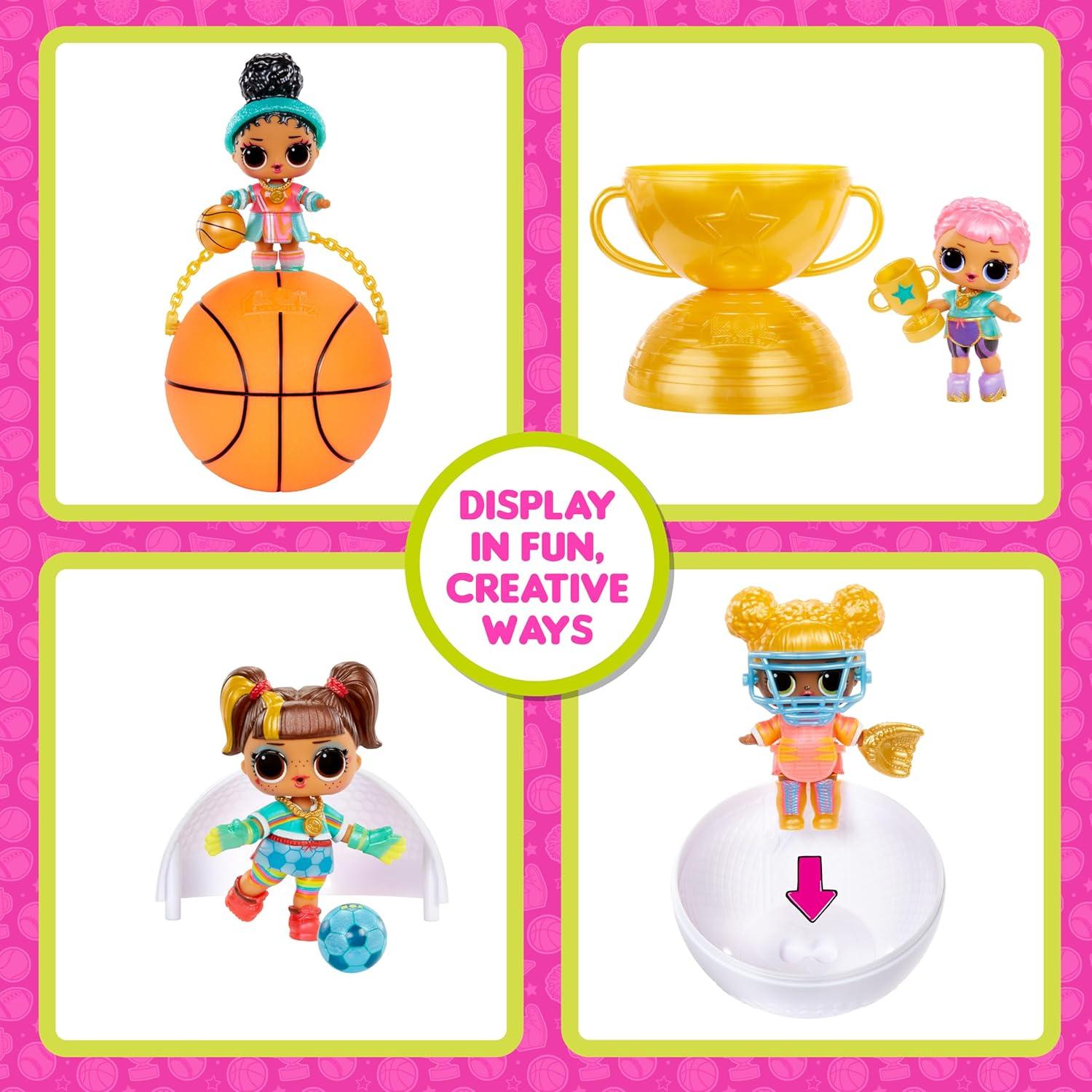Muñeca L.O.L. Surprise All Star Sports Tots con 8 sorpresas