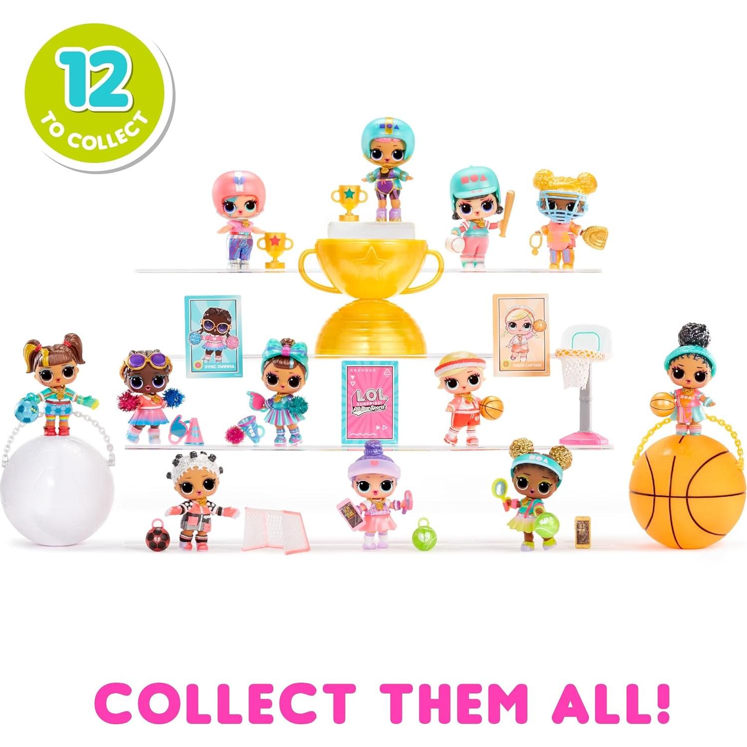 Muñeca L.O.L. Surprise All Star Sports Tots con 8 sorpresas
