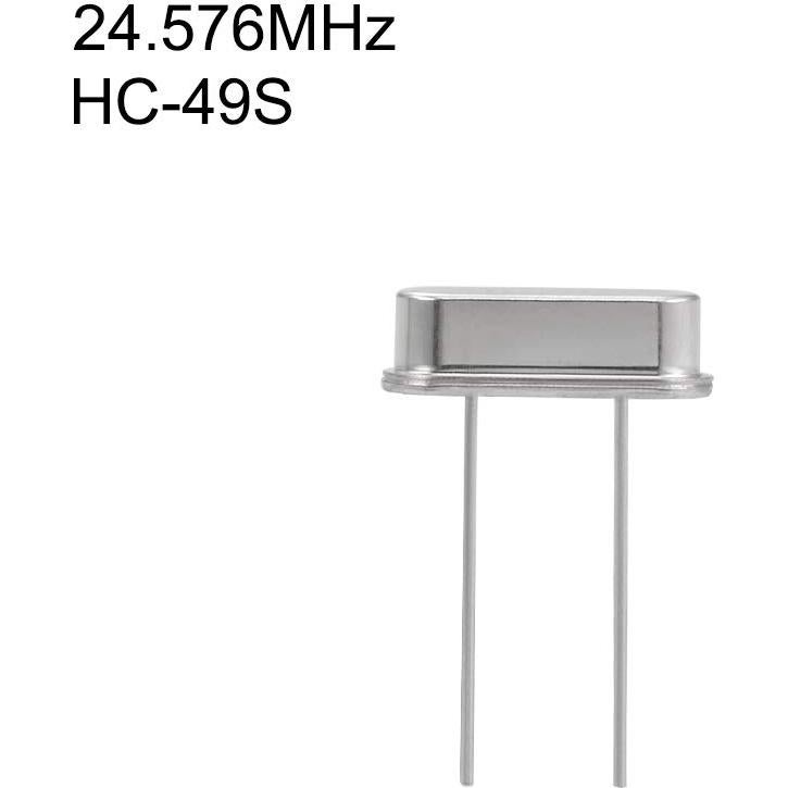 Osciladores de Cristal de Cuarzo DIP uxcell 24.576MHz 5 Pcs