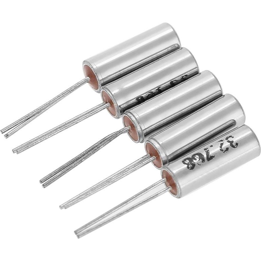 Kit de Osciladores de Cristal de Cuarzo Yencoly 50pcs 32.768KHz-24MHz