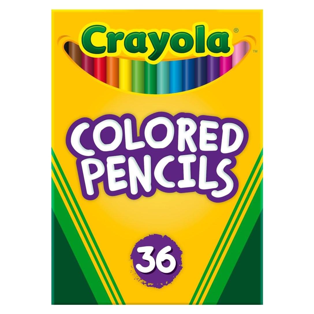 Lápices de Colores Crayola 36ct Multicolor para Niños