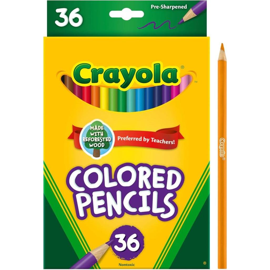 Lápices de Colores Crayola 36ct Multicolor para Niños