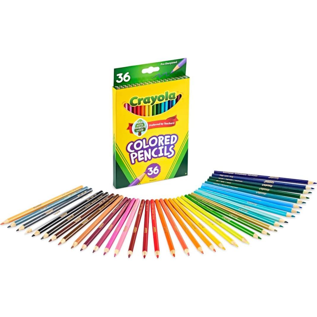 Lápices de Colores Crayola 36ct Multicolor para Niños