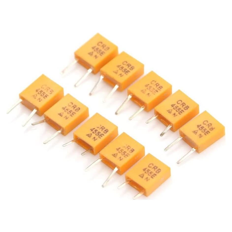 Oscilador de Cristal Cerámico 455KHz Lipfer 10 Piezas