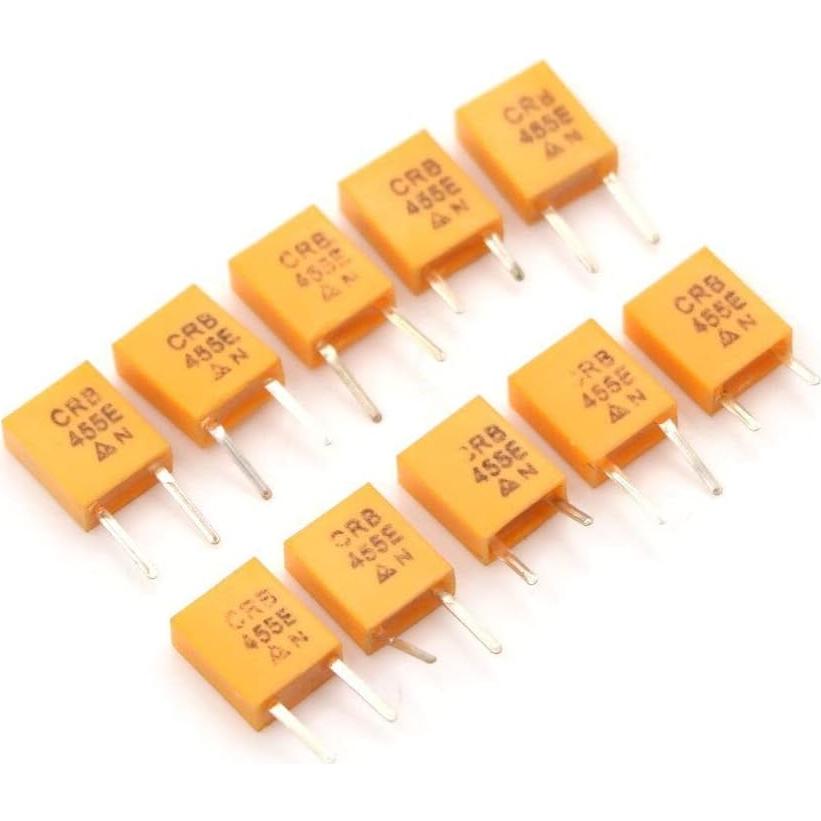 Oscilador de Cristal Cerámico 455KHz Lipfer 10 Piezas
