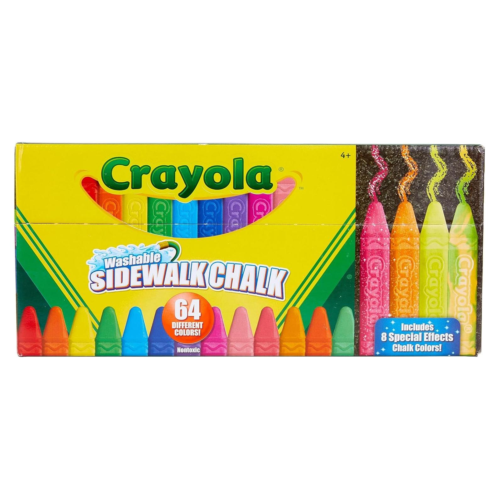 Tiza Lavable Crayola Ultimate 64 Piezas Multicolor