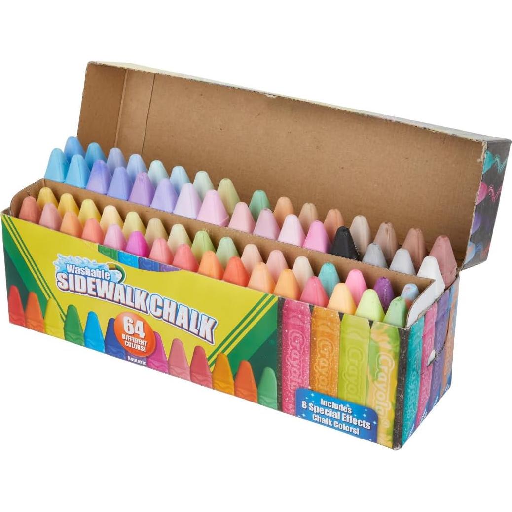 Tiza Lavable Crayola Ultimate 64 Piezas Multicolor