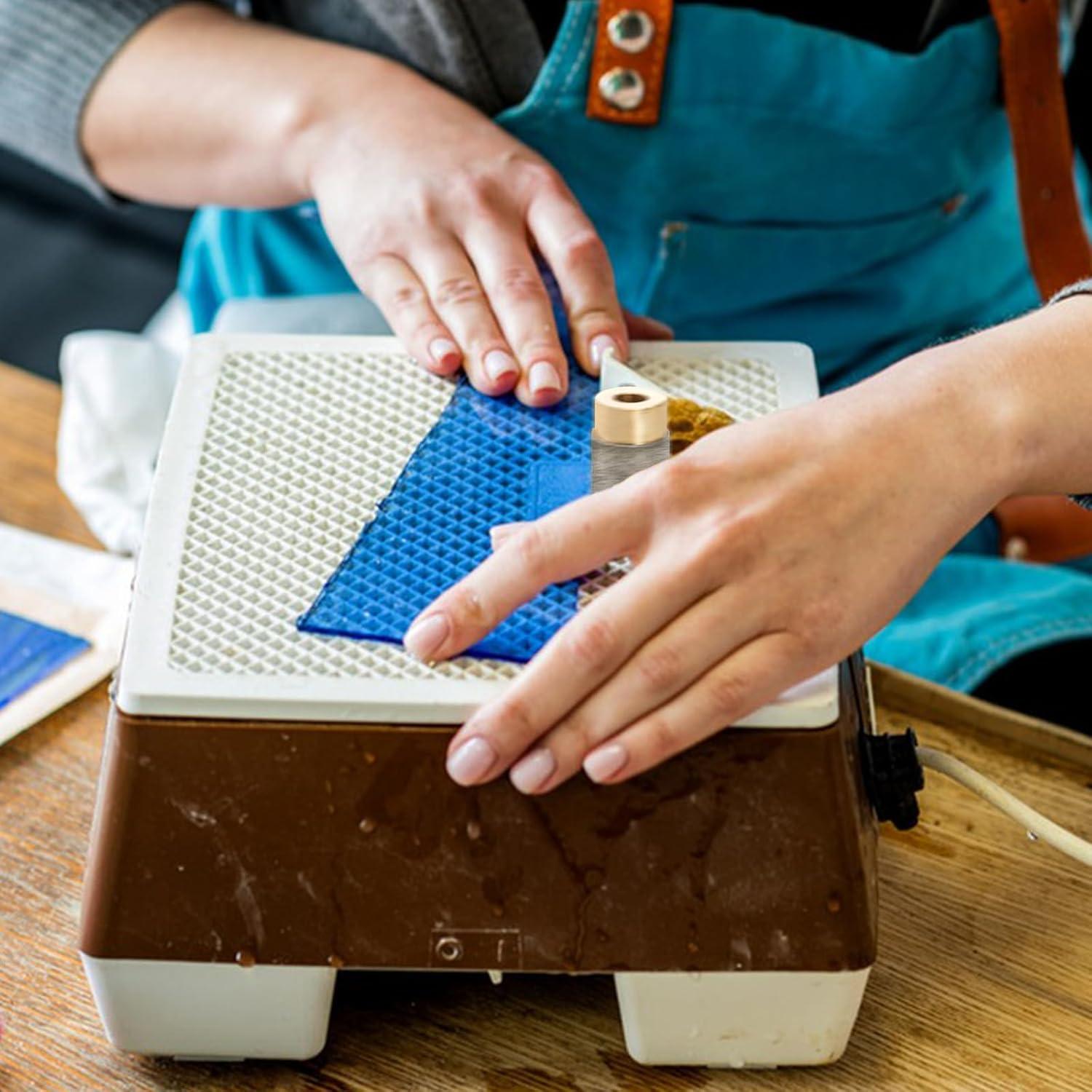 Conjunto de 4 Puntas de Moldeo de Vidrio Hedume - Diamante 25.4mm a 3.175mm