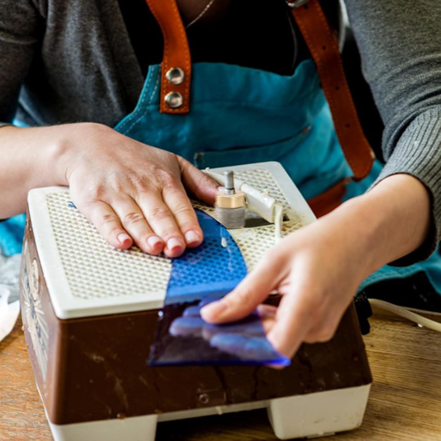 Conjunto de 4 Puntas de Moldeo de Vidrio Hedume - Diamante 25.4mm a 3.175mm