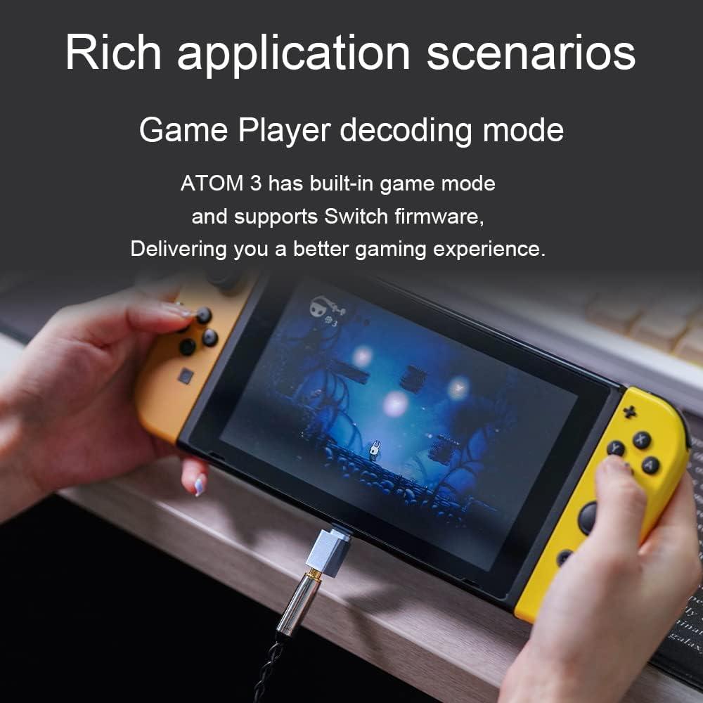 Amplificador DAC portátil Audirect ATOM3 HiFi 32bit/768kHz