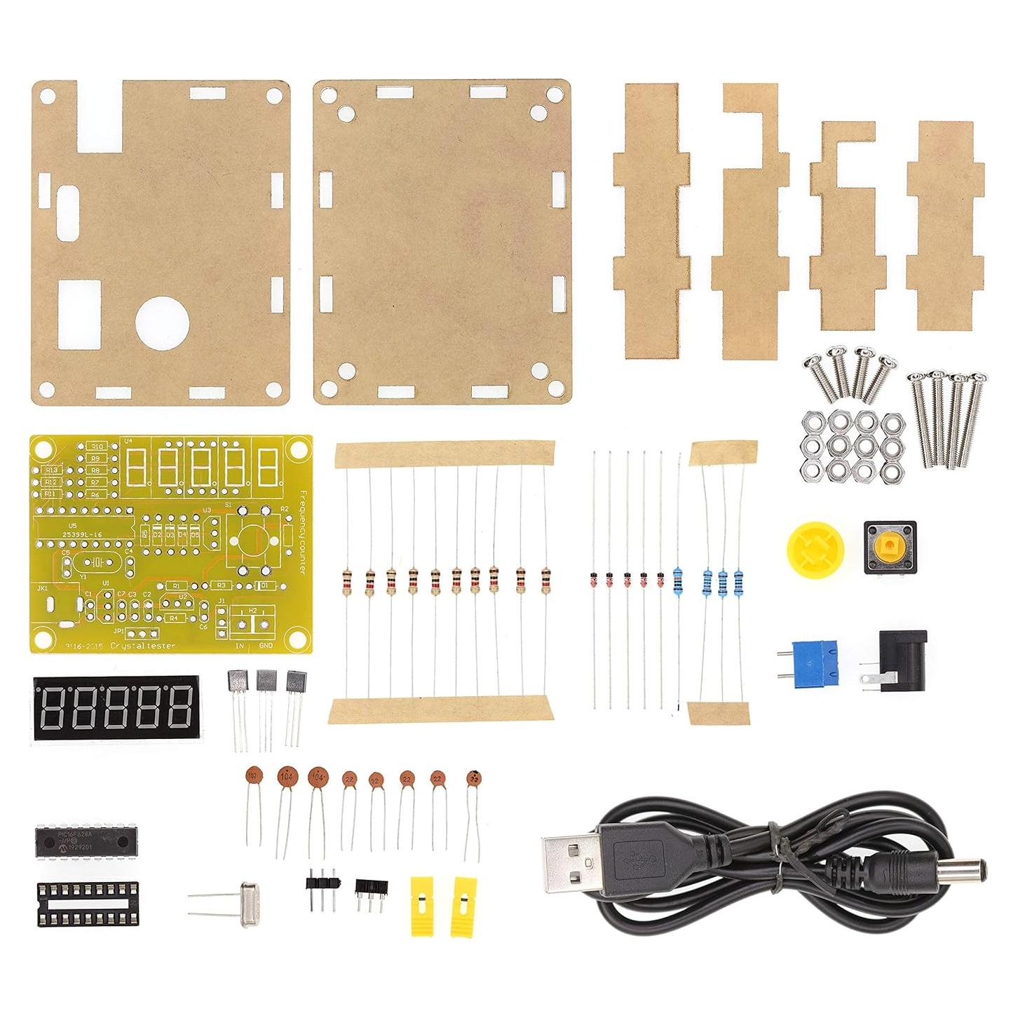 Contador de Frecuencia Oscilador Cristal HUABAN 1Hz-50MHz