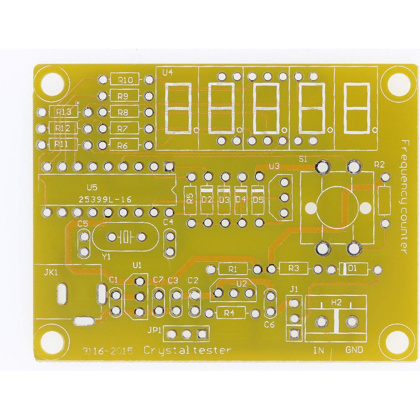 Contador de Frecuencia Oscilador Cristal HUABAN 1Hz-50MHz