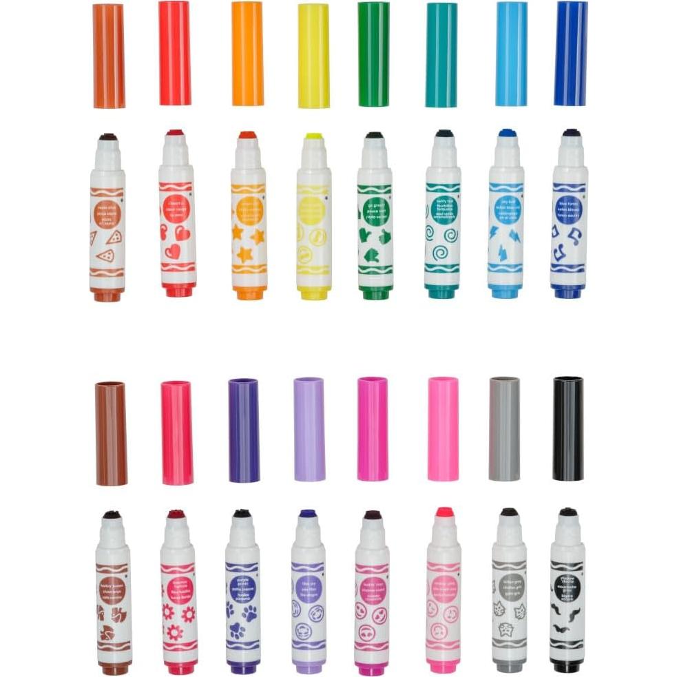 Marcadores Lavables Crayola Pip Squeaks 16 Colores para Niños