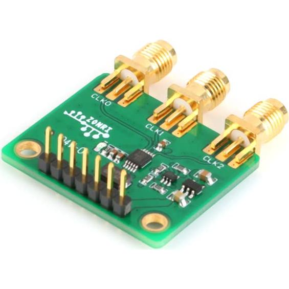 Módulo Generador de Señal de Reloj Si5351A 3 Canales 8KHz-160MHz