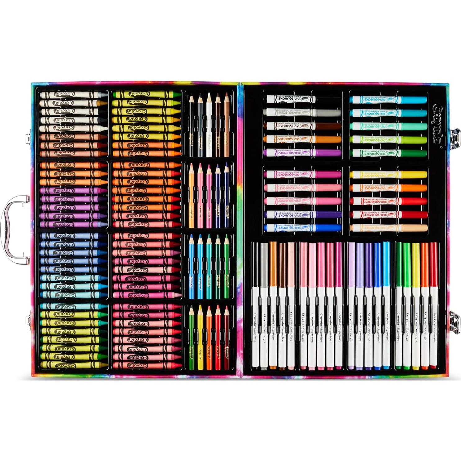 Conjunto de Arte Crayola Inspiration 140 Piezas - Tie-Dye
