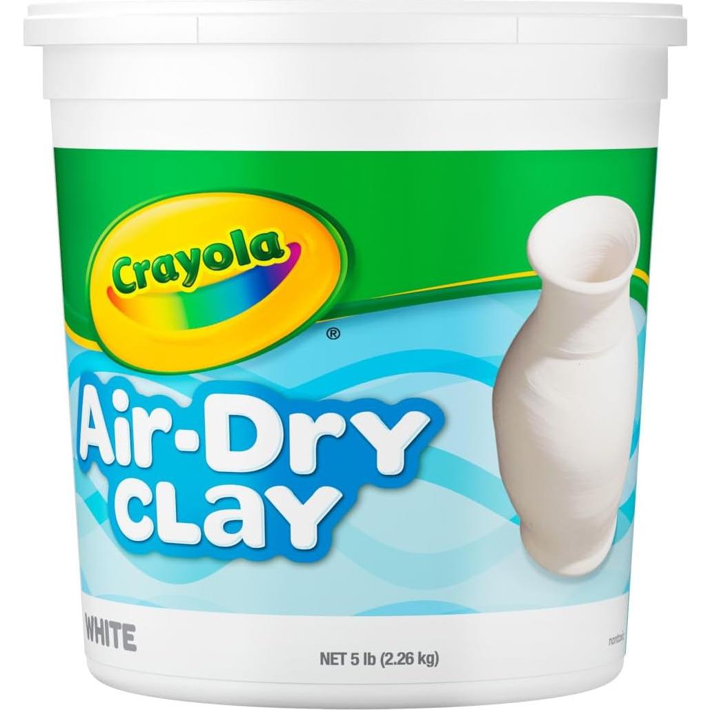 Arcilla Secado al Aire Crayola 2.27 kg Blanca para Modelar