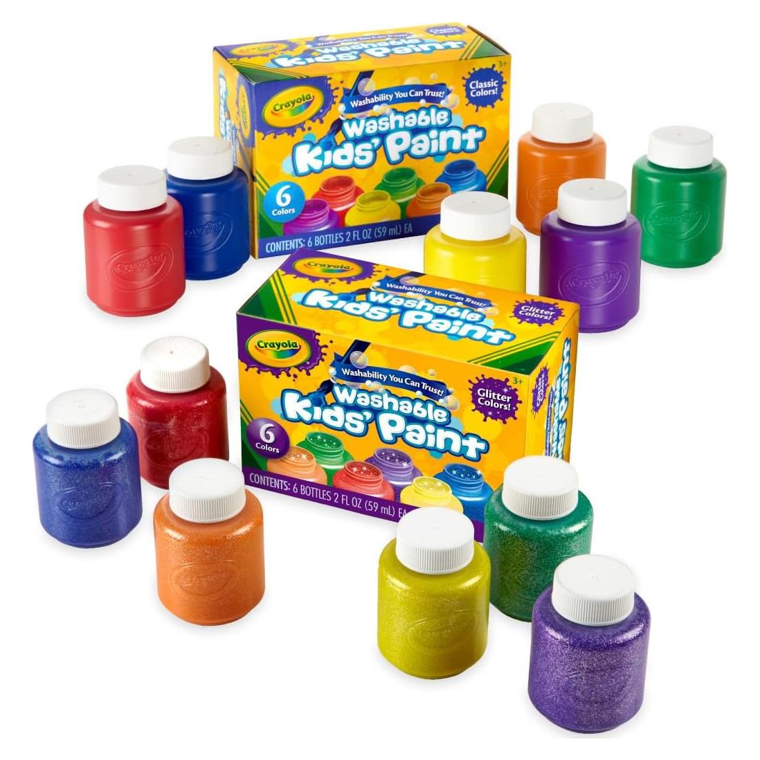 Juego de Pintura Lavable Crayola 12 Colores para Niños