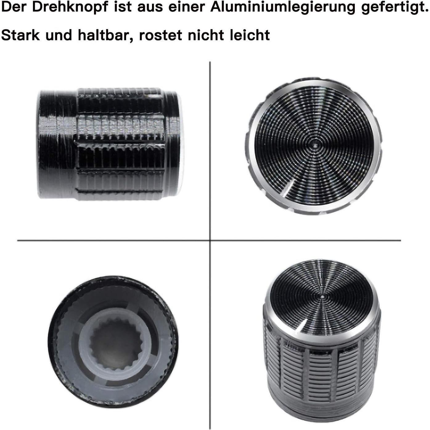 Juego de 10 Potenciómetros Rotativos 10K con Tuercas y Arandelas