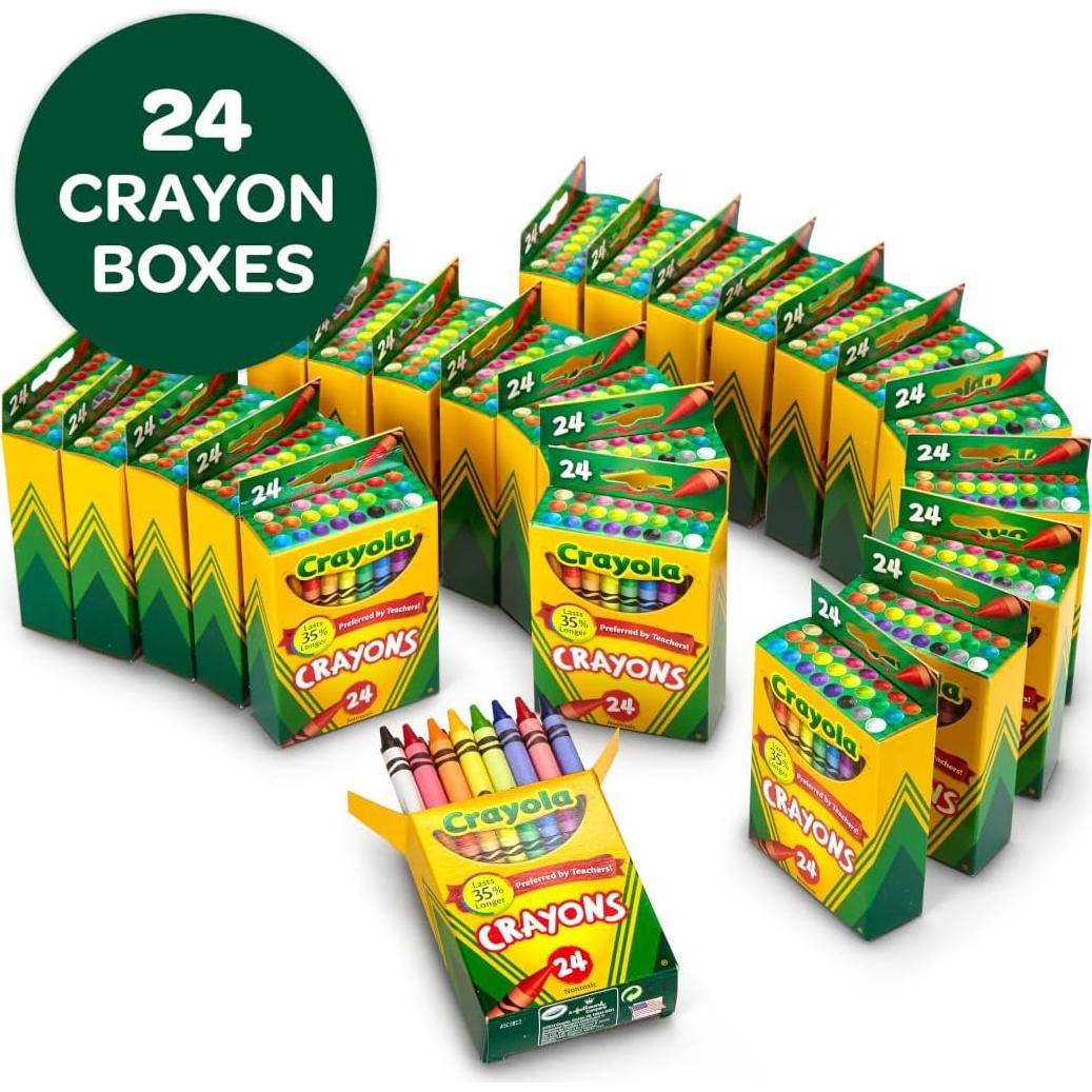 Crayones Crayola a Granel 576 Unidades Multicolor