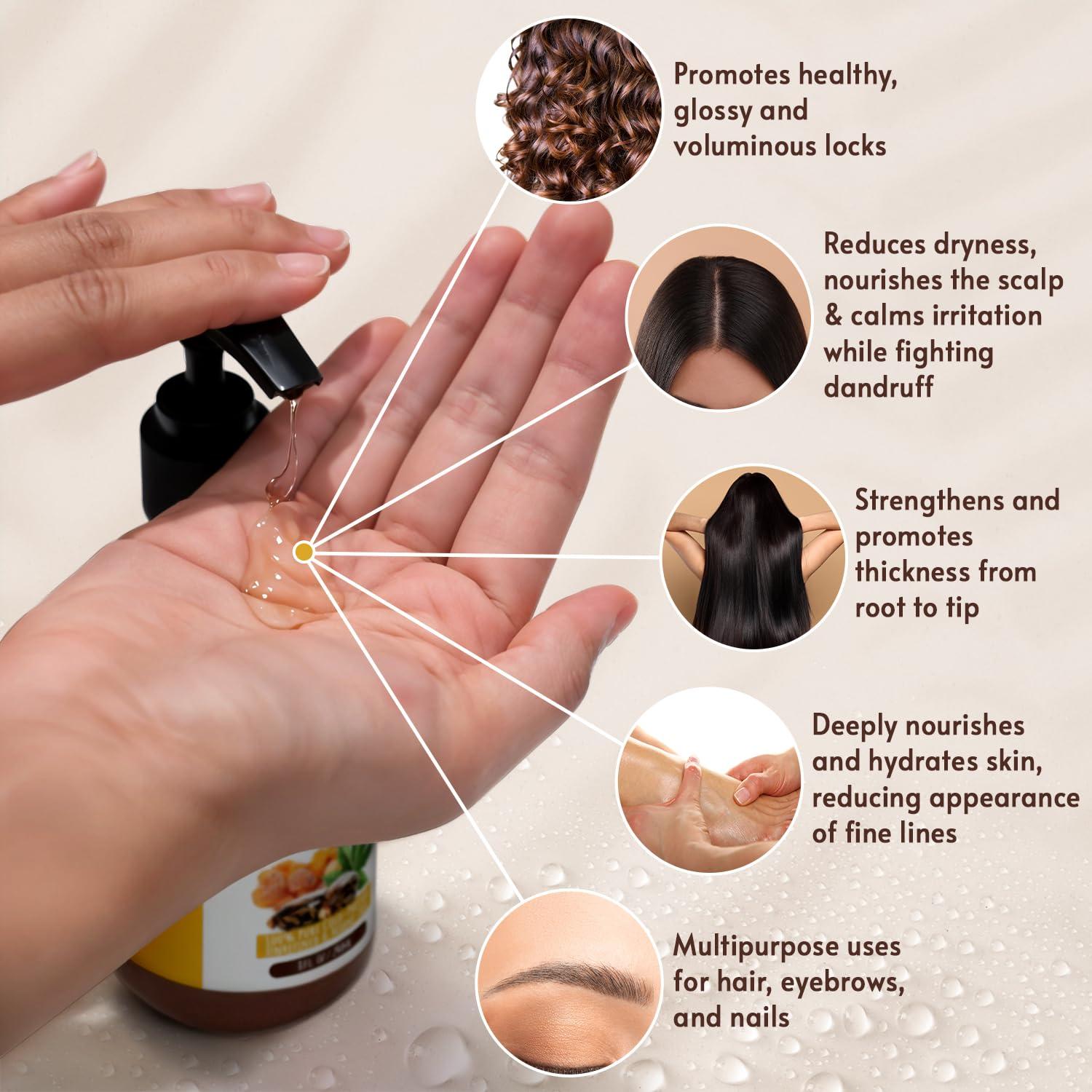 Aceite de Ricino Orgánico y Incienso Vital Affair 236.6ml