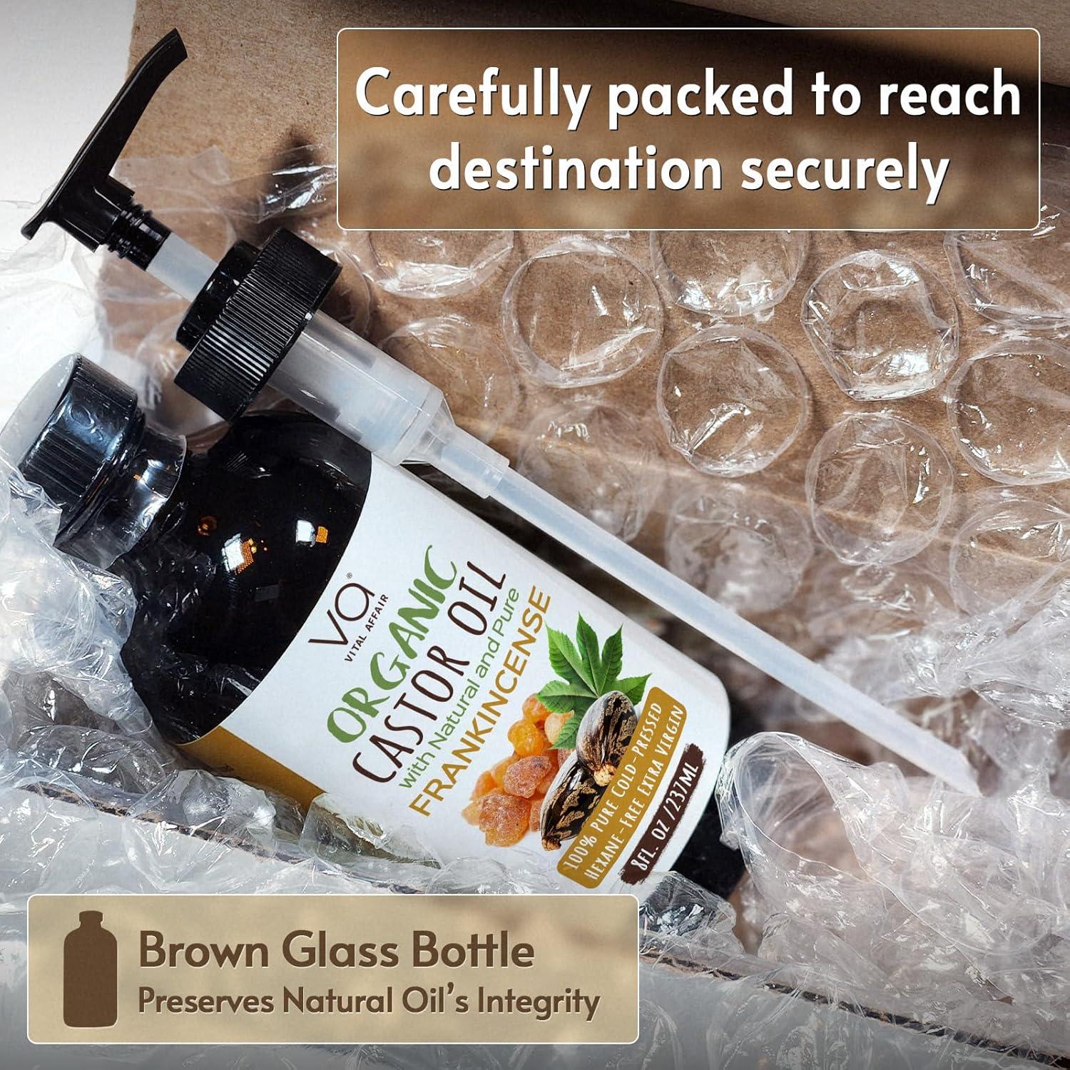 Aceite de Ricino Orgánico y Incienso Vital Affair 236.6ml