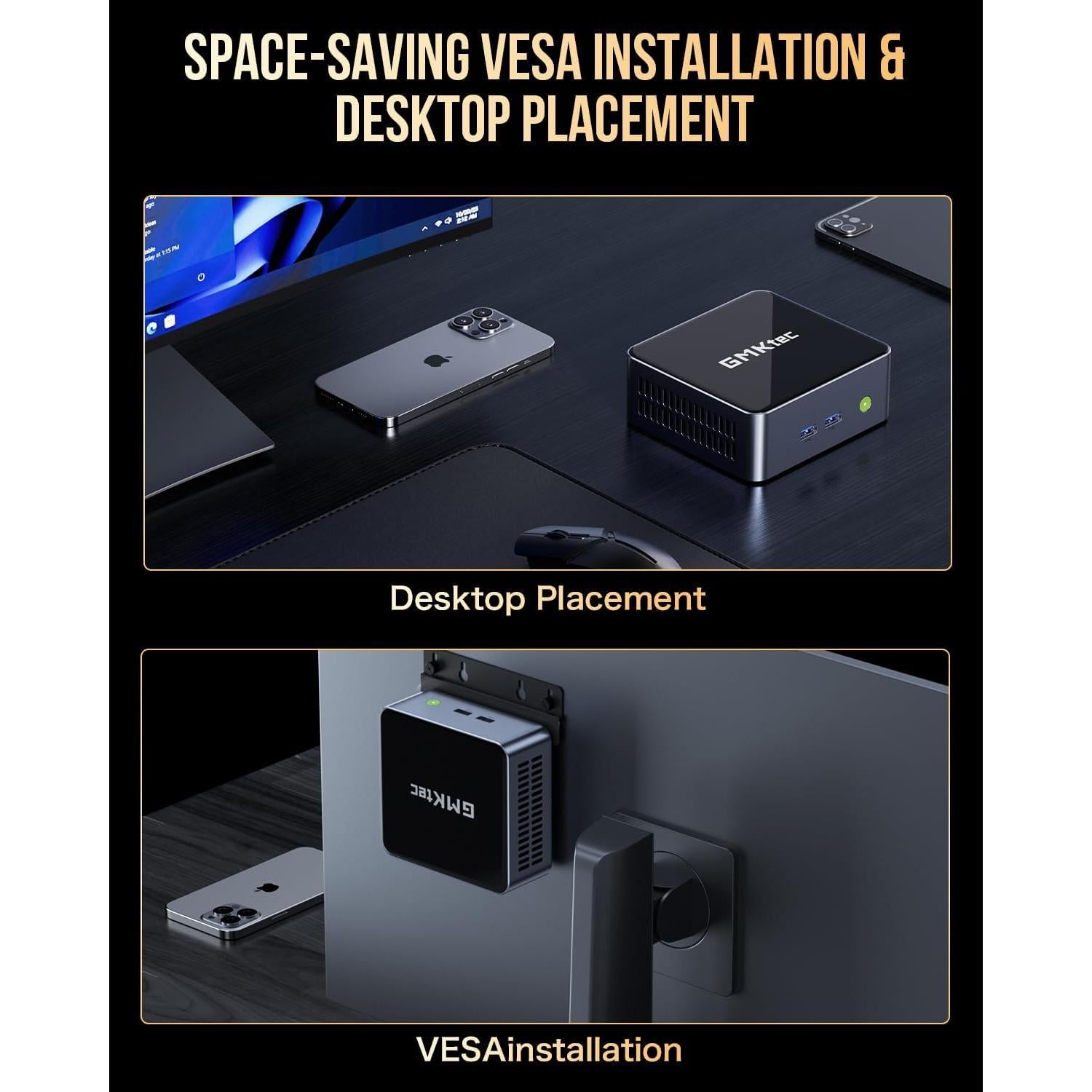 Mini PC GMKtec Nucbox M2 Pro i7 16GB 1TB SSD 4K