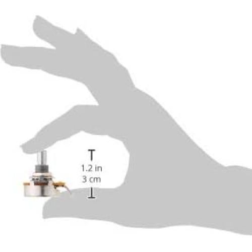 Potenciómetro de Audio Sólido CTS 1MΩ Curva A 6.35mm