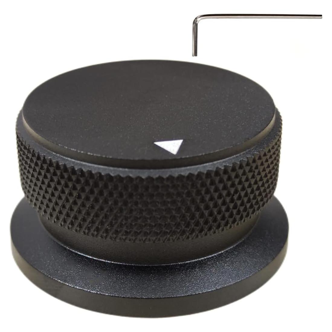 Perilla de Potenciómetro Aluminio Szliyands 34x20mm Negra