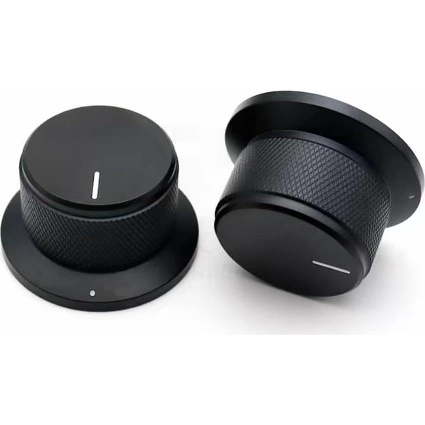 Perilla de Control Rotativa Aluminio Szliyands 44x25mm Negra