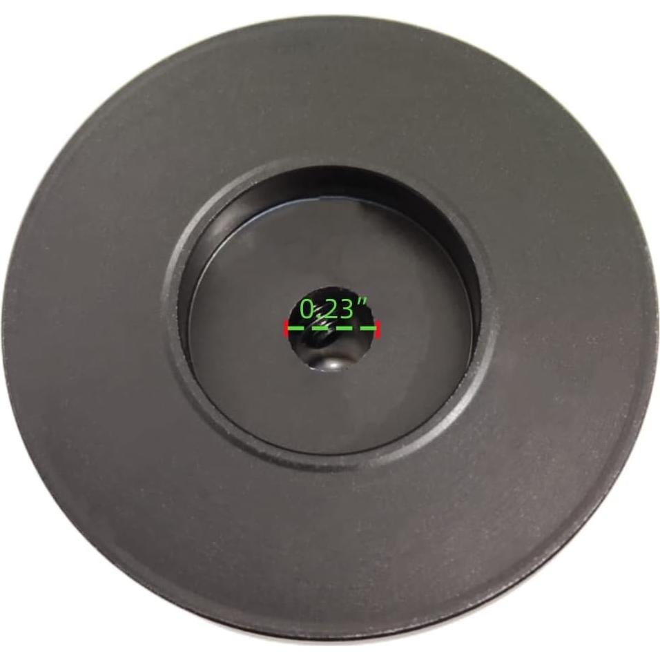 Perilla de Control Rotativa Aluminio Szliyands 44x25mm Negra